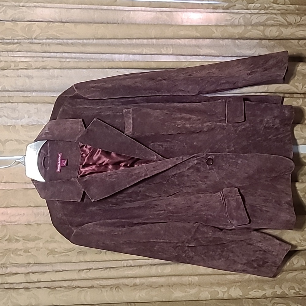 Jessica London suede blazer